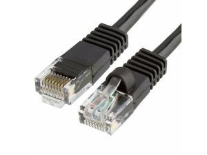 Cat5 CAT5e Rj45 Patch Cable Black Ethernet Lan Modem Ethernet LAN Network PC Lot