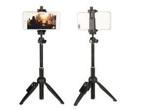 Phone Tripod Portable Adjustable Camera Stand Holder With Wireless Remote Selfie Stick Phone Tripod Portable Adjustable Camera Stand Holder With Wireless Remote Selfie Stick