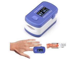 Finger Blood Pulse Oxygen Meter Oxygen Saturation Monitor Blood Oximeter Blood Pressure Meter With LED Screen And Lanyard Finger Blood Pulse Oxygen Meter Oxygen Saturation Monitor Blood Oximeter Blood Pressure Meter With LED Screen And Lanyard