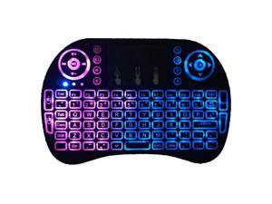 Balight Mini i8 2.4GHz Air Mouse Bluetooth Keyboard with Touchpad Keyboard, Backlit Portable Wireless Keyboard for Smartphones laptop/PC/Tablets/Windows/Mac/Projecto Black Balight Mini i8 2.4GHz Air Mouse Bluetooth Keyboard with Touchpad Keyboard, Backlit Portable Wireless Keyboard for Smartphones laptop/PC/Tablets/Windows/Mac/Projecto Black
