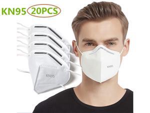 20 Pcs N95 Mask Protective Respirator FDA CE Certified, pm2.5 5-Layer KN95 Mask Face Mask Adult Anti-fog Haze Dustproof Non-Woven Fabrics Mask 20 Pcs N95 Mask Protective Respirator FDA CE Certified, pm2.5 5-Layer KN95 Mask Face Mask Adult Anti-fog Haze Dustproof Non-Woven Fabrics Mask