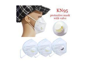5pcs KN95 Protection Anti Air Dust Isolation Cotton Cloth With Breathing Valve 5pcs KN95 Protection Anti Air Dust Isolation Cotton Cloth With Breathing Valve