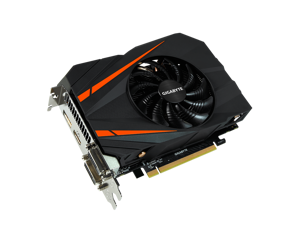 GIGABYTE GeForce® GTX 1060 Mini ITX OC 3G 8008 MHz GDDR5 192 bit PCI-E 3.0 x 16 7680x4320 Video Card GIGABYTE GeForce® GTX 1060 Mini ITX OC 3G 8008 MHz GDDR5 192 bit PCI-E 3.0 x 16 7680x4320 Video Card