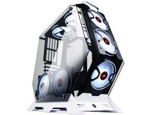 KEDIERS Computer Case ATX Mid Tower PC Gaming Case Open Tower Case - USB3.0 - Remote Control - 2 Tempered Glass - Cooling System - Airflow - Cable Management C-570 KEDIERS Computer Case ATX Mid Tower PC Gaming Case Open Tower Case - USB3.0 - Remote Control - 2 Tempered Glass - Cooling System - Airflow - Cable Management C-570