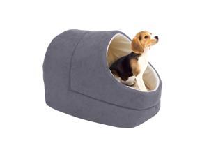 GOOPAWS Covered Cat & Dog Bed, Cat Cave for Cat and Warming Burrow Cat Bed, Pet Sleeping Cuddle Cave GOOPAWS Covered Cat & Dog Bed, Cat Cave for Cat and Warming Burrow Cat Bed, Pet Sleeping Cuddle Cave