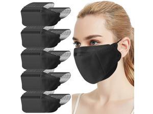 100 Pieces KN95 reusable Work Mask 5-Layer FFP2 Anti Mask Surgical Face Mask Anti Flu Mask, Dustproof, Nonwoven Fabrics, Adult Anti-fog Haze Non-Woven Mask Protective Facemask