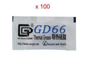 100PCS GD66 1g High Performance Thermal Grease Compound Silicone for CPU VGA Heat Sink