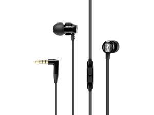 Sennheiser CX 300S In-Ear Headphones with Universal Smart Remote Control-Black
