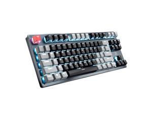 87-key Mechanical Gaming Keyboard Wired, Wireless, Bluetooth Rechargeable Keyboard for Tablet, Phone, Computer 87-key Mechanical Gaming Keyboard Wired, Wireless, Bluetooth Rechargeable Keyboard for Tablet, Phone, Computer