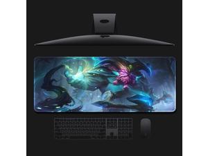 League of Legends theme mouse pad gaming professional player accessories oversized mouse pad non-slip gaming mouse pad
