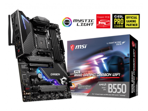 MSI MPG series B550 GAMING CARBON WIFI AM4 AMD B550 ATX Motherboard AMD 3rd RYZEN MSI MPG series B550 GAMING CARBON WIFI AM4 AMD B550 ATX Motherboard AMD 3rd RYZEN