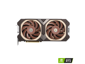 ASUS GeForce RTX 3070 Noctua OC Edition Gaming Graphics Card (PCIe 4.0, 8GB GDDR6, LHR, HDMI 2.1, DisplayPort 1.4a, Axial-tech Fan Design, Dual BIOS, Protective Backplate) RTX3070-O8G-NOCTUA LHR
