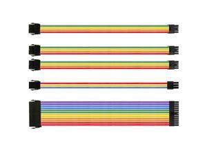 Vetroo Customization Mod Sleeve Extension Power Supply Cable Kit ATX/EPS/8-pin PCI-E/6-pin PCI-E Vetroo Customization Mod Sleeve Extension Power Supply Cable Kit ATX/EPS/8-pin PCI-E/6-pin PCI-E