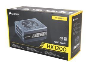 CORSAIR HX Series HX1200 CP-9020140-NA 1200W ATX12V v2.4 / EPS12V 2.92 80 PLUS PLATINUM Certified Full Modular Power Supply CORSAIR HX Series HX1200 CP-9020140-NA 1200W ATX12V v2.4 / EPS12V 2.92 80 PLUS PLATINUM Certified Full Modular Power Supply