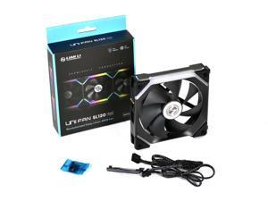 LIAN LI UNI FAN SL120 RGB BLACK ---UF-SL120-1B(No controller included ), 1Pack LIAN LI UNI FAN SL120 RGB BLACK ---UF-SL120-1B(No controller included ), 1Pack