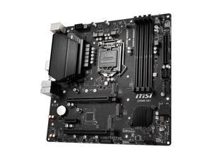 MSI Z390M-S01 LGA 1151 Intel Z390 DDR4 Dual M.2 USB3.1 Micro ATX Motherboard