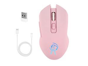 Pink Silent LED Optical Game Mice 1600DPI 2.4G USB Wireless Mouse for PC Laptop Pink Silent LED Optical Game Mice 1600DPI 2.4G USB Wireless Mouse for PC Laptop