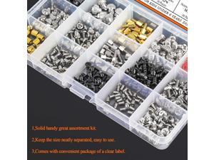 450 Pieces Computer Standoffs Spacer Screws Assortment Kit for Hard Drive Computer Case Motherboard Fan Power Graphics 450 Pieces Computer Standoffs Spacer Screws Assortment Kit for Hard Drive Computer Case Motherboard Fan Power Graphics