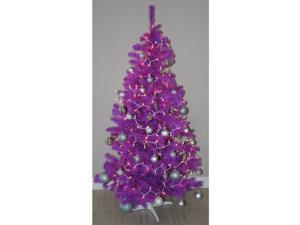 6FT Artificial Purple Christmas Tree Xmas Decoration 6FT Artificial Purple Christmas Tree Xmas Decoration