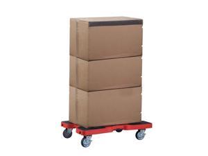 Push Cart Platform Truck 360 Degree All terrain Swivel Wheels with 1500lb Weight Capacity (with Strap Connector)Red Push Cart Platform Truck 360 Degree All terrain Swivel Wheels with 1500lb Weight Capacity (with Strap Connector)Red