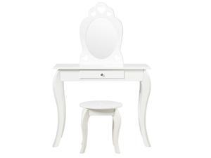 Kids Princess Makeup Dressing Play Table Set with Mirror Kids Princess Makeup Dressing Play Table Set with Mirror