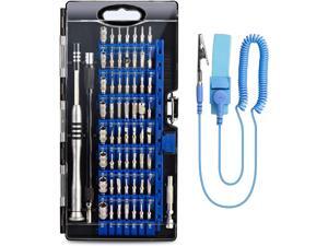 Precision Electronics Repair Tool Kit Screwdriver Set 61 in 1,Pentalobe Screwdriver p2,p5,T5,T6 Torx,Phillips,Anti-Static Wrist Strap for Macbook, iPhone, PC,Tablet, iPad, phone Precision Electronics Repair Tool Kit Screwdriver Set 61 in 1,Pentalobe Screwdriver p2,p5,T5,T6 Torx,Phillips,Anti-Static Wrist Strap for Macbook, iPhone, PC,Tablet, iPad, phone