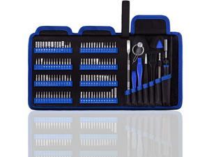 Professional Computer Repair kit Precision Eectronic Screwdriver Set with 112 Magnetic Bit Suitable for Phone iPhone PC MacBook Laptop PS4 Xbox Repair of Small Technical Tools