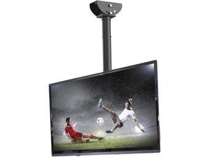Ceiling TV Mount Adjustable Bracket For TV Fits 26 to 55 inch TV up to 66 lbs, Max VESA 400x400mm Ceiling TV Mount Adjustable Bracket For TV Fits 26 to 55 inch TV up to 66 lbs, Max VESA 400x400mm