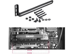 PCI Slot Fan Bracket,Video Card Holder,GPU VGA Bracket for Custom Desktop PC Gaming,Compatible to RTX Vertical Cooling Rack Mount Holder Supports 80mm 90mm 120mm 140mm Fans PCI Slot Fan Bracket,Video Card Holder,GPU VGA Bracket for Custom Desktop PC Gaming,Compatible to RTX Vertical Cooling Rack Mount Holder Supports 80mm 90mm 120mm 140mm Fans