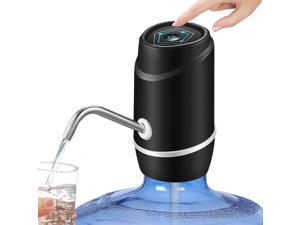 Gallon Water Bottle Electric Pump Dispenser Wireless Camping Drinking Spigot 