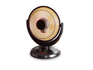 14'' Oscillation Dish Heater, Black Finish 14'' Oscillation Dish Heater, Black Finish