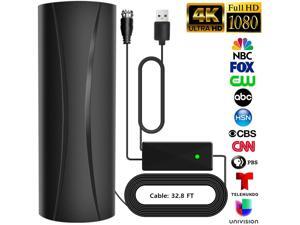 2020 HD Digital Outdoor Indoor TV Antenna 200+ Miles Long Range with Built-in Amplifier,36ft Long Coax Cable HDTV Antenna Support All Television, for Local Channels 4K HD 1080P VHF UHF 2020 HD Digital Outdoor Indoor TV Antenna 200+ Miles Long Range with Built-in Amplifier,36ft Long Coax Cable HDTV Antenna Support All Television, for Local Channels 4K HD 1080P VHF UHF