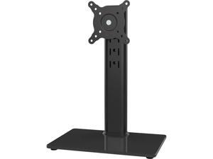 Single LCD Computer Monitor Free-Standing Desk Stand Riser for 13 inch to 32 inch Screen with Swivel, Height Adjustable, Rotation, Holds One (1) Screen up to 77Lbs(HT05B-001) Single LCD Computer Monitor Free-Standing Desk Stand Riser for 13 inch to 32 inch Screen with Swivel, Height Adjustable, Rotation, Holds One (1) Screen up to 77Lbs(HT05B-001)