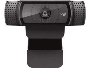 Logitech C920e HD Webcam, Full HD 1080p Video Calling and Recording, Dual Stereo Audio, Stream Gaming - Black Logitech C920e HD Webcam, Full HD 1080p Video Calling and Recording, Dual Stereo Audio, Stream Gaming - Black