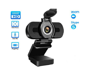 OLOEY Webcam for PC, 1080P Full HD Web Camera with Microphone for Desktop Mac Smart TV, with USB Plug