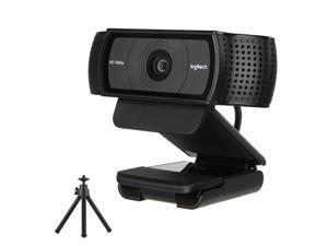 Logitech C920 HD Pro Webcam with Tripod ,USB 2.0 certified(USB 3.0 Ready ) With Dual Built-in Mics Stereo for Computer Laptop Macbook Logitech C920 HD Pro Webcam with Tripod ,USB 2.0 certified(USB 3.0 Ready ) With Dual Built-in Mics Stereo for Computer Laptop Macbook