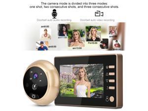 4.3in Camera Doorbell Motion Detection Shooting Recording Display Video Peephole 4.3in Camera Doorbell Motion Detection Shooting Recording Display Video Peephole
