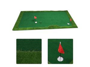 Portable Golf Putting Green Mat with Gradient Equipment for In/Outdoor Training Portable Golf Putting Green Mat with Gradient Equipment for In/Outdoor Training