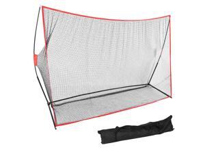 10 x 7FT Portable Practice Net Hitting Driving Training Aids w/ Carry Bag 10ft Golf Practice Net Kit Portable Swing Training Mesh Ball Hitting Cage Indoor Outdoor Sports 10 x 7FT Portable Practice Net Hitting Driving Training Aids w/ Carry Bag 10ft Golf Practice Net Kit Portable Swing Training Mesh Ball Hitting Cage Indoor Outdoor Sports
