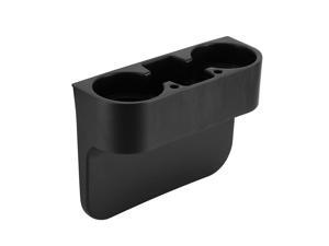 Car Seat Drink Cup Holder Beverage Can Bottle Food Mount Stand 3-in-1 Storage Shelf Black Car Seat Drink Cup Holder Beverage Can Bottle Food Mount Stand 3-in-1 Storage Shelf Black