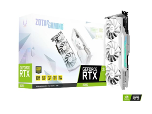 ZOTAC GAMING GeForce RTX 3080 Trinity OC 10GB GDDR6X White Edition LHR (ZT-A30800K-10PLHR)