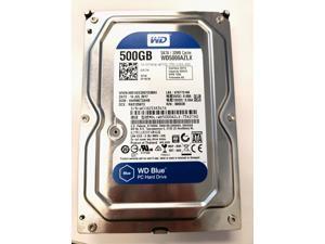 WD 3.5" 500GB HDD 7200 RPM 32MB SATA 6.0Gb/s -Pulled and Tested (WD5000AZLX)