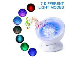 FBA Monopolys LED Ocean Projector Light With Remote Control White ((The remote control is shipped without batteries) FBA Monopolys LED Ocean Projector Light With Remote Control White ((The remote control is shipped without batteries)