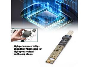 NVME to USB Adapter Board M.2 NVME SSD to USB3.1 Type-A Card 10Gbps Adapter Card NVME to USB Adapter Board M.2 NVME SSD to USB3.1 Type-A Card 10Gbps Adapter Card