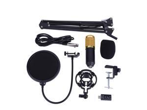 BM800 Studio Condenser Microphone Arm Stand Pop Filter Foam Cap Kit Record Accessory BM800 Studio Condenser Microphone Arm Stand Pop Filter Foam Cap Kit Record Accessory