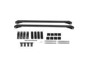 2pcs Car Luggage Roof Rack Cross Bars W/2 Keys Lock Design Universal Fitting AT 2pcs Car Luggage Roof Rack Cross Bars W/2 Keys Lock Design Universal Fitting AT