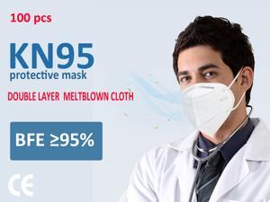 100pcs N95 Mask Face Mask Filter - Anti-Fog FFP2 Dust Mask PM2.5 KN95 Masks - Air Filter Dust Proof Healthy Protective Respirator 100pcs N95 Mask Face Mask Filter - Anti-Fog FFP2 Dust Mask PM2.5 KN95 Masks - Air Filter Dust Proof Healthy Protective Respirator