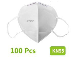 100Pcs N95 Mask, 5-layer KN95 Face Mask Anti Covid-19 Virus, Adult Anti-fog Haze Dustproof Non-Woven Fabrics Mask-Bacterial Filtration Efficiency>95% 100Pcs N95 Mask, 5-layer KN95 Face Mask Anti Covid-19 Virus, Adult Anti-fog Haze Dustproof Non-Woven Fabrics Mask-Bacterial Filtration Efficiency>95%