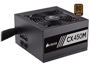 CORSAIR CX450M 450W 80 PLUS BRONZE Haswell Ready ATX12V & EPS12V Semi-Modular Power Supply