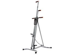 ZELUS Vertical Climber Machine Fitness Step Climber Exercise Machine Equipment with LED Display for Home Gym
